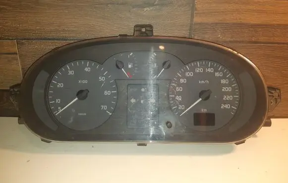 Renault Scenic I Speedometer (instrument cluster) 216501761 PPT40 X64STDEU