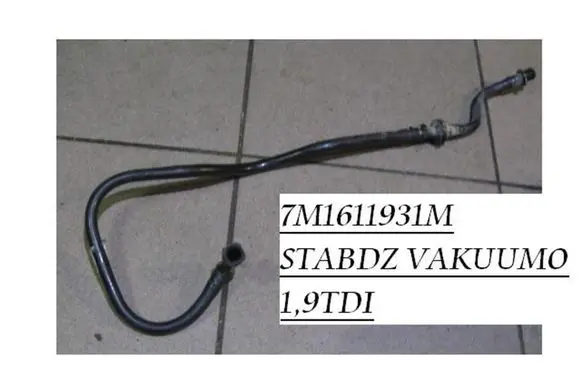 Seat Alhambra (Mk1) Vacuum line/pipe/hose 7M1611931M