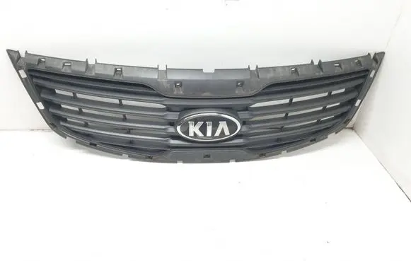 Front bumper upper radiator grill