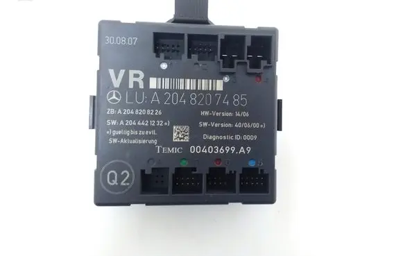 Mercedes-Benz C W204 Door control unit/module A2048207485