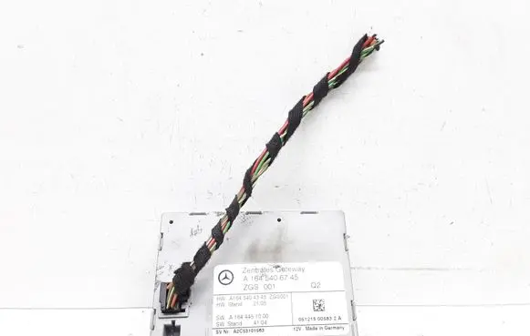 Mercedes-Benz ML W164 Gateway control module A1645406745
