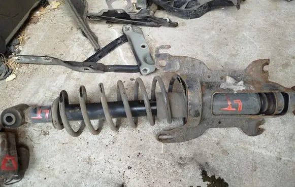 Saab 9-5 Rear shock absorber with coil spring 32707 27-J17-A