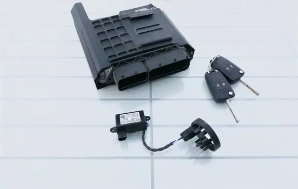 Engine ECU kit and lock set