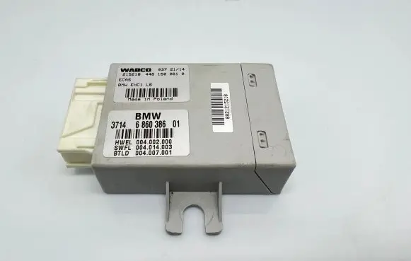 BMW 5 F10 F11 Air suspension control unit module (rear) 6860386 4461500610 004014003