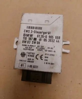 BMW 3 E46 Immobilizer control unit/module 61356905668 110187 05393244