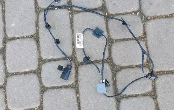 Skoda Fabia Mk3 (NJ) Parking sensor (PDC) wiring loom 6V9971065A