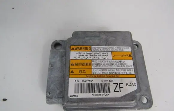 Chevrolet Rezzo Airbag control unit/module 96417796