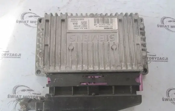 Peugeot 307 Gearbox control unit/module 9657137980