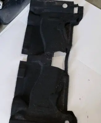 Volkswagen Touran III Trunk/boot floor carpet liner