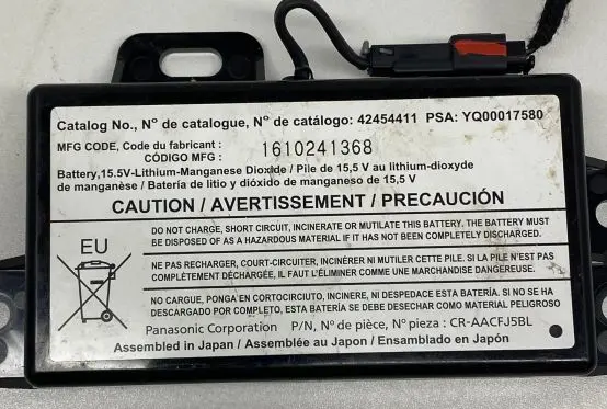 Opel Mokka Battery control module YQ00017580 1610241368 8981730191