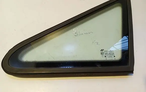 Volkswagen Sharan Front triangle window/glass 43R001100 DOT249AS2M24