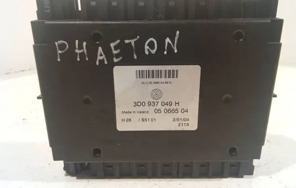 Volkswagen Phaeton Comfort/convenience module 3D0937049H 05066504