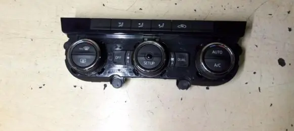 Skoda Octavia Mk3 (5E) Climate control unit 5E0907044 Y424