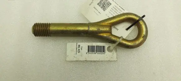 Towing hook eye