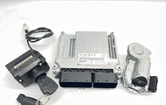 Mercedes-Benz E W211 Engine ECU kit and lock set A6461502491 2115452308