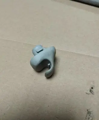Sun visor clip/hook/bracket