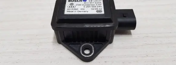 Audi A6 S6 C5 4B ESP acceleration yaw rate sensor 8E0907637A 0015360 0265005245