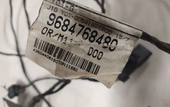 Citroen C5 Parking sensor (PDC) wiring loom A3504406006 9684768480