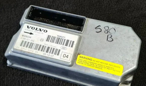 Volvo S80 Airbag control unit/module 03421571 8645271 0285001254
