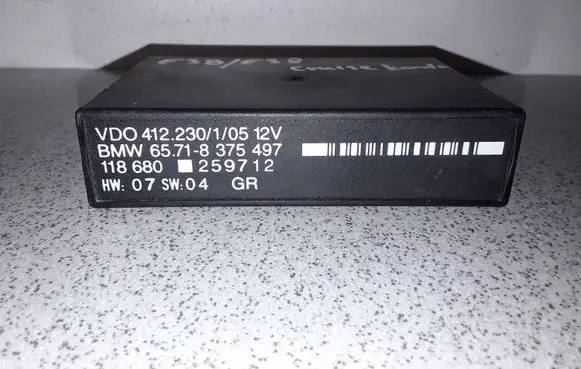 BMW 7 E38 Cruise control unit/module 61718375497 8375497