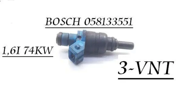 Audi A4 S4 B5 8D Fuel injector 058133551