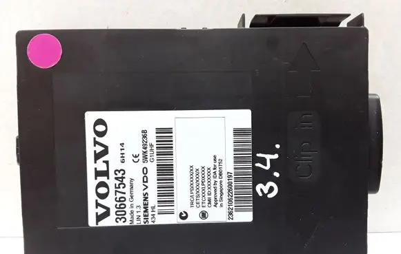 Volvo S80 Immobilizer control unit/module 30667543
