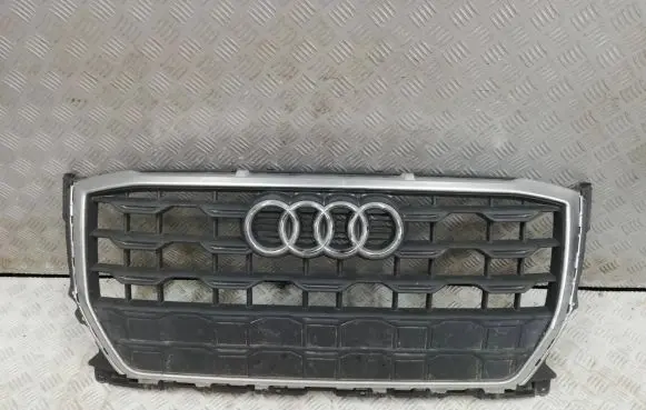 Audi Q2 - Front bumper upper radiator grill 81A853651H
