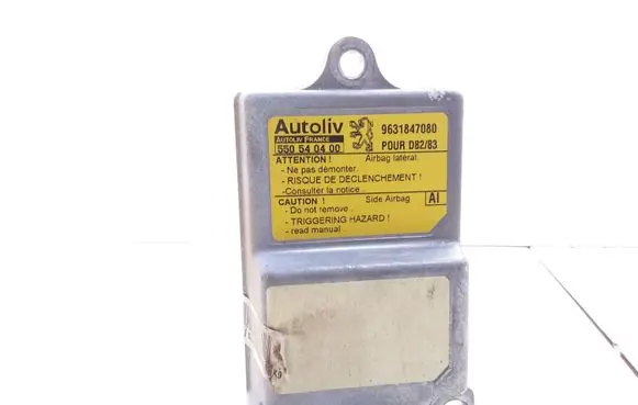Peugeot 406 Airbag control unit/module 9631847080 550540400