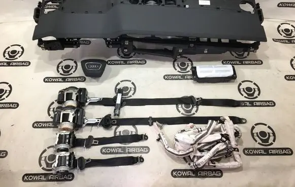 Audi A6 S6 C8 4K Airbag set with panel 4K1857033A 4N0880201 4N0880201N