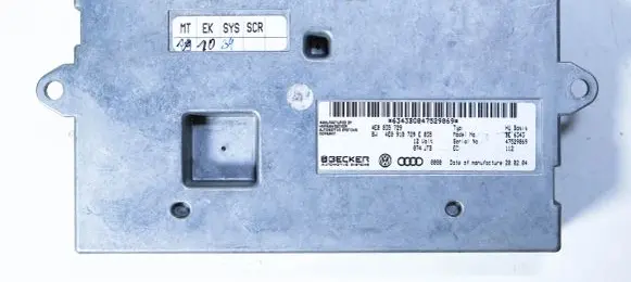 Audi A6 S6 C6 4F MMI control unit 4E0035729
