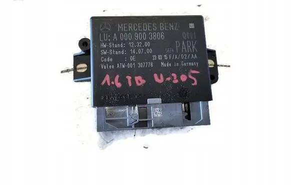 Mercedes-Benz C W205 Parking PDC control unit/module A0009003806