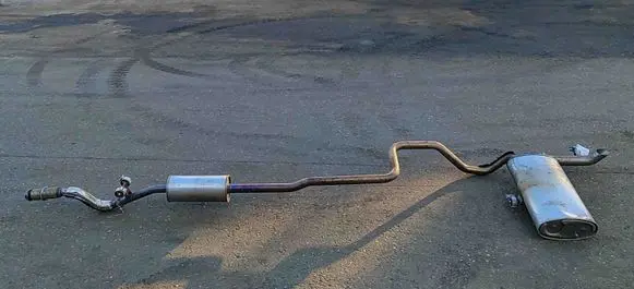 Opel Astra L Muffler/silencer 9833169080 PSA3392