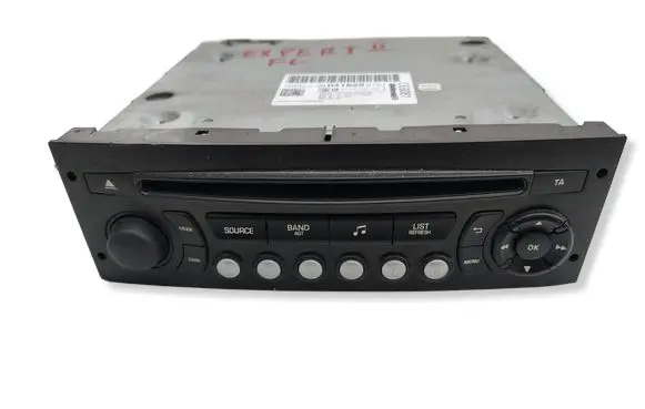 Peugeot Expert Radio/CD/DVD/GPS head unit 98041626XT