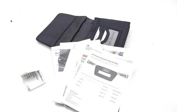 Audi A4 S4 B8 8K Owners service history hand book 