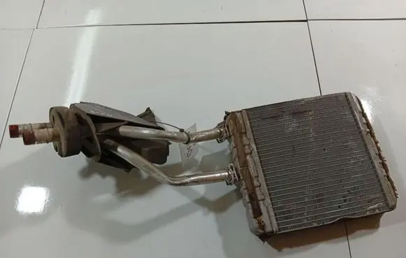 Heater blower radiator