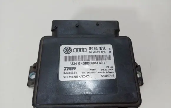 Audi A6 S6 C6 4F Hand brake control module 4F0907801A