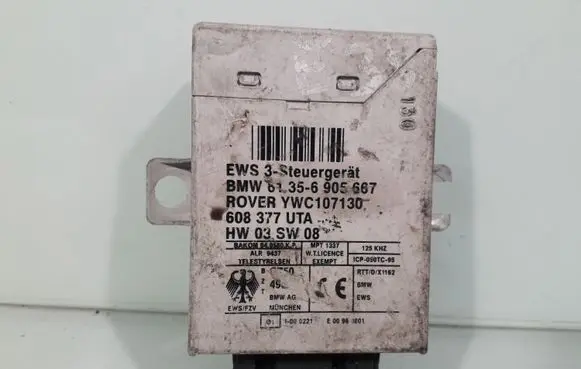 BMW 5 E39 Immobilizer control unit/module 61356905667