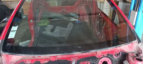 Toyota Aygo AB10 Front windscreen/windshield window 