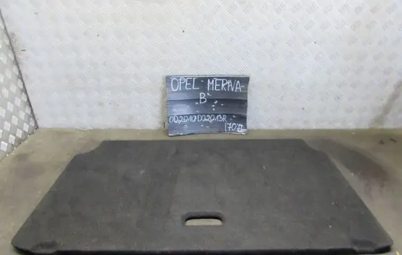 Opel Meriva B Trunk/boot floor carpet liner 13285972
