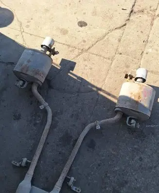 Infiniti G37 Rear muffler/silencer tail pipe 