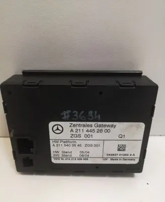 Mercedes-Benz E W211 Gateway control module A2114452600