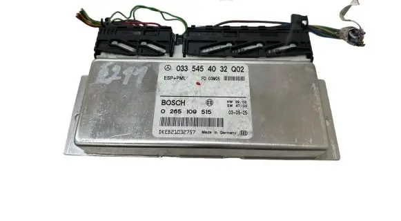 Mercedes-Benz E W211 ESP (stability system) control unit 0335454032 DKEB21032757 0265109515