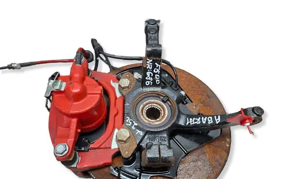 Fiat 500 Front wheel hub spindle knuckle S27649686