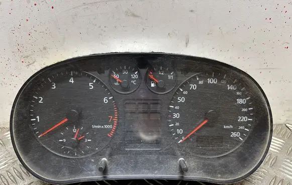 Audi A3 S3 8L Speedometer (instrument cluster) 8L0919860E
