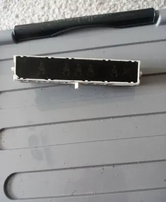 Peugeot 207 Screen/display/small screen 9664447680