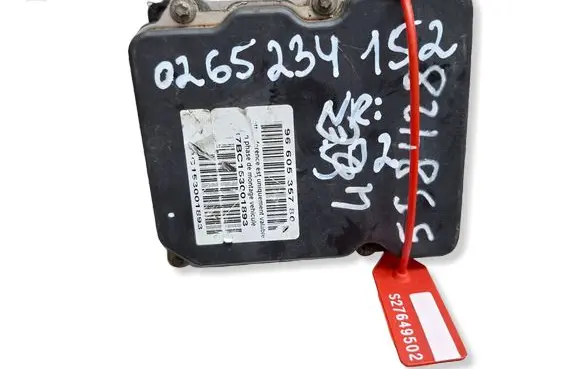 Citroen C4 I ABS control unit/module S27649502 9649988180 0265234152