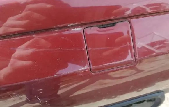 Mazda CX-7 Rear bumper row hook cap/cover 