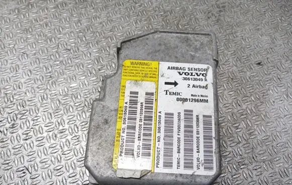 Volvo S40, V40 Airbag control unit/module 30613049A