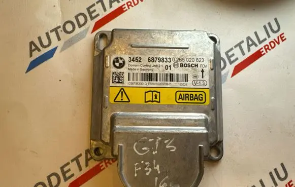 BMW 3 GT F34 Airbag control unit/module 6879833