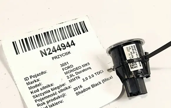 Ford Mondeo MK V Other switches/knobs/shifts DG9T-14C376-ADW